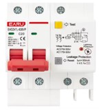 EARU 2P SPD Residual Current Circuit Breaker