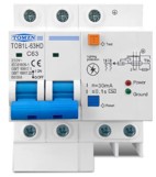 TOMZN 2P Residual Current Circuit Breaker